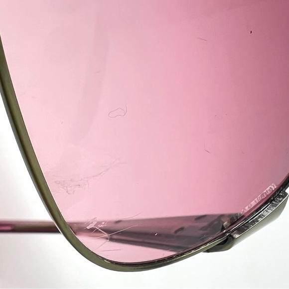RARE Fossil Sunglasses CORY MS3911 710 Pink Lenses Scratched - Picture 8 of 9